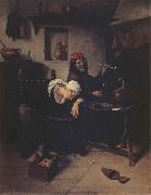 Jan Steen The Idlers oil painting picture wholesale
